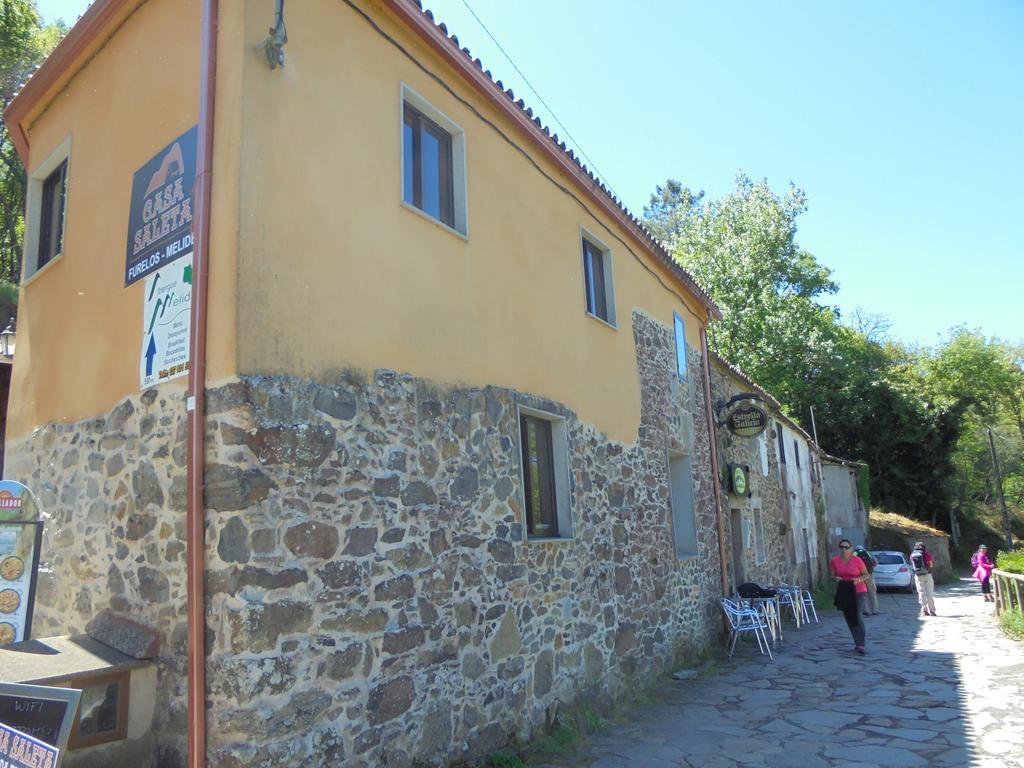 Casa Saleta Guest House Melide Bagian luar foto