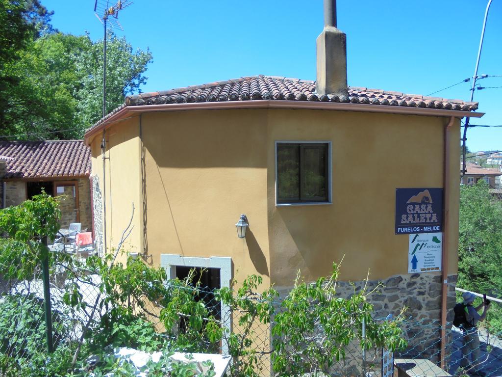 Casa Saleta Guest House Melide Bagian luar foto